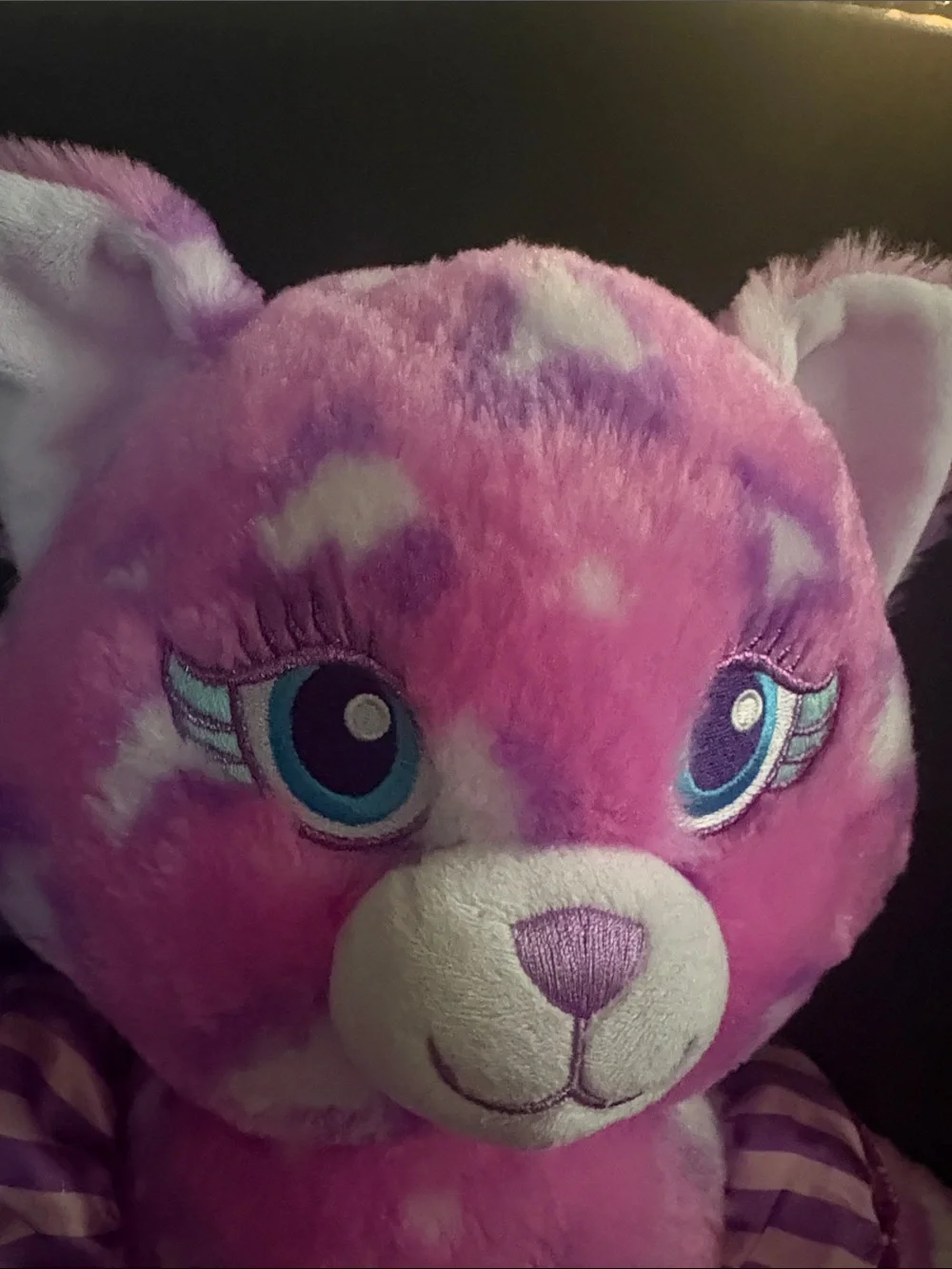 Beary Fairy Kitty Doll in Purple Princess Dress Build A Bear 2025 - Kids Toy